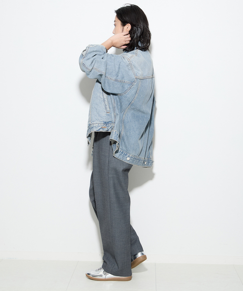 セール】【HAIKURE/ハイクル】NEW JANET IONIC BLUE：デニムジャケット