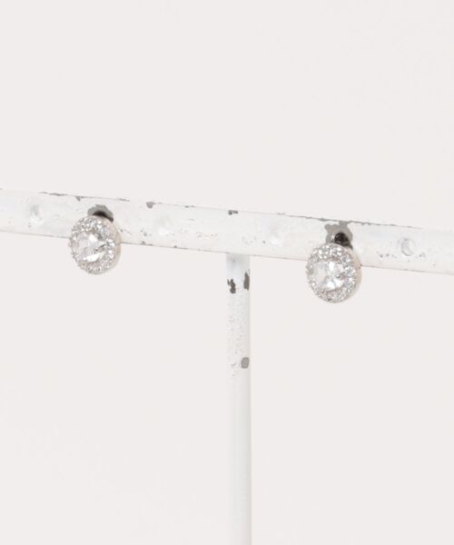 Burner（バーナー）の「【Cr+ov（クローヴ）】ラウンドストーン スタッドピアス oku-pierce-1-4（ピアス（両耳用）・メンズ・シルバー/ゴールド・FREE）」の5枚目の写真