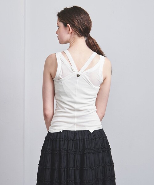 Pheeta＞Hedy シアー レイヤード タンクトップ WHT/013C-CU2（タンク