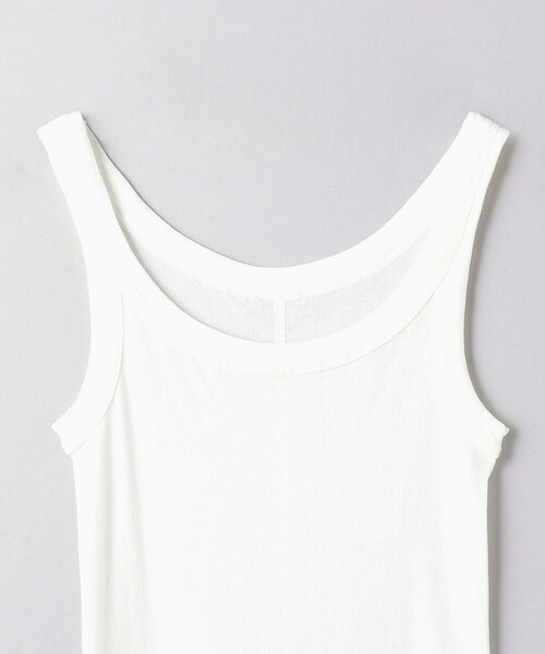 UNITED ARROWS（ユナイテッドアローズ）の「＜Pheeta＞Hedy シアー レイヤード タンクトップ WHT/013C-CU2（タンクトップ・レディース・ホワイト・FREE）」の10枚目の写真