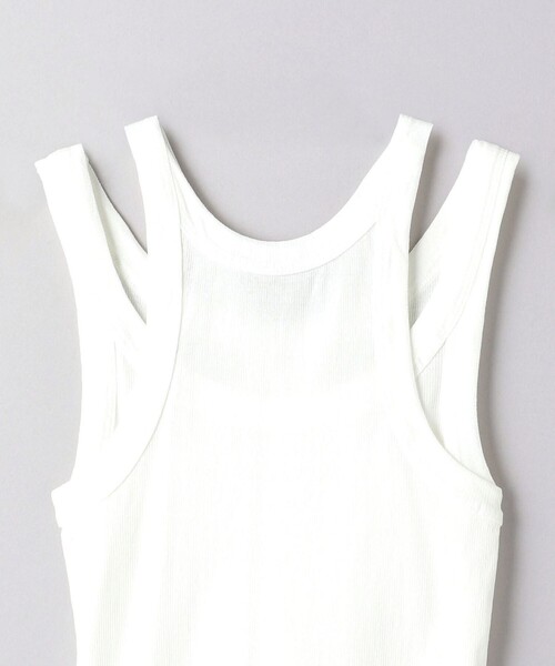 UNITED ARROWS（ユナイテッドアローズ）の「＜Pheeta＞Hedy シアー レイヤード タンクトップ WHT/013C-CU2（タンクトップ・レディース・ホワイト・FREE）」の16枚目の写真