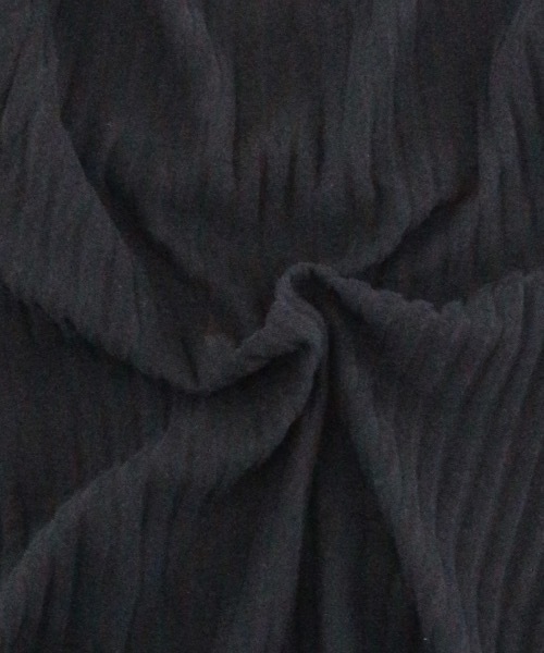tinkerend(ティンカーエンド)の「Open-Zip Short Knit / オープンジップショートニット(ニット/セーター・レディース・グレー/ブラック・FREE)」の14枚目の写真