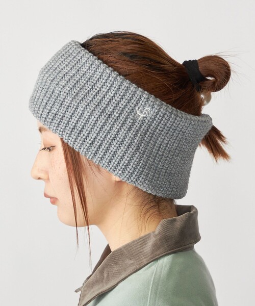 SHIPS(シップス)の「【WEB限定】SHIPS:〈手洗い可能〉2WAY ヘア&ネック ニットバンド(ニットキャップ/ビーニー・メンズ・チャコールグレー/ブラック/キャメル/ネイビー・ONE SIZE)」の1枚目の写真
