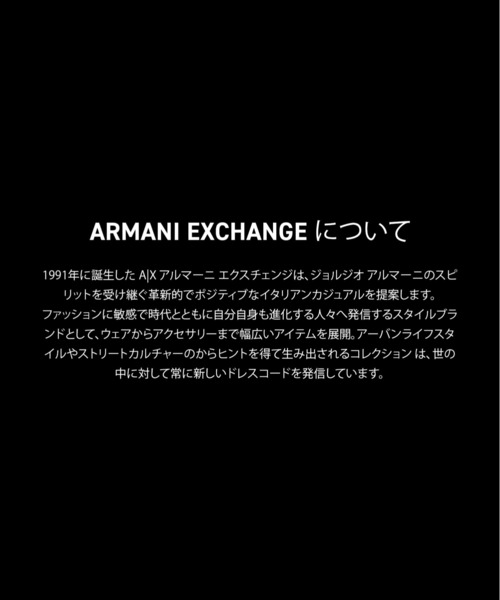 ARMANI EXCHANGE(アルマーニエクスチェンジ)の「アルマーニ・エクスチェンジ 腕時計 レディース アナログ ステンレス AX4621(アナログ腕時計・レディース・ブラック・FREE)」の13枚目の写真