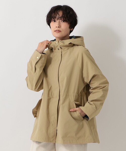 タータンチェック柄フード付きジャケット/Afternoon Tea Original