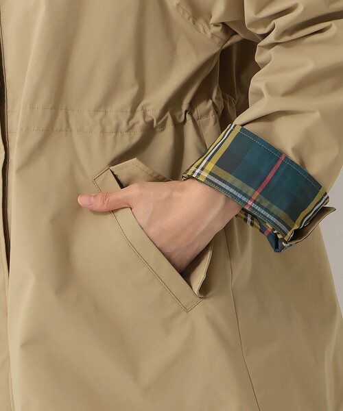 タータンチェック柄フード付きジャケット/Afternoon Tea Original