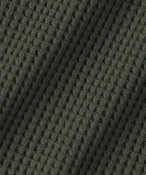BACK NUMBER(バックナンバー)の「BACK NUMBER(バックナンバー)【メンズ】ドライタッチワッフルヘンリーロングスリーブTシャツ(Tシャツ/カットソー・メンズ・ネイビー/オリーブ/ブラック・XL/L/M)」の14枚目の写真