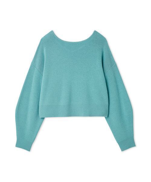 セール】ウォッシャブルカシミヤシルクボートネックニット