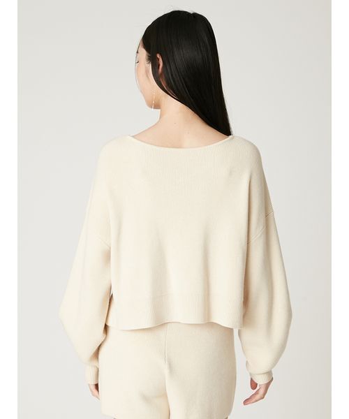 FRAY I.D（フレイアイディー）の「ウォッシャブルカシミヤシルクボート
