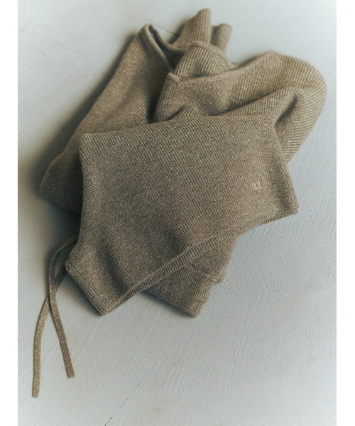 セール】ウォッシャブルカシミヤシルクボートネックニット