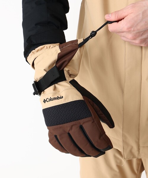 Columbia(コロンビア)の「Columbia/ MウィリバードⅢグローブ /コロンビア(手袋・メンズ・ブラック/ベージュ・S/M/L)」の6枚目の写真