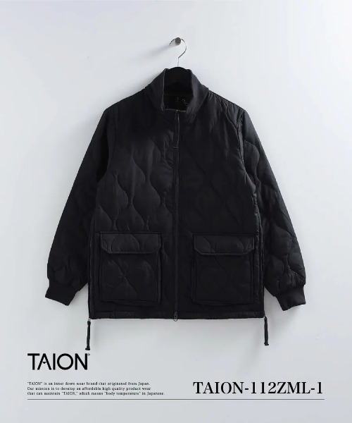 TAION/タイオン/MILITARY LIB HI NECK DOWN JACKET