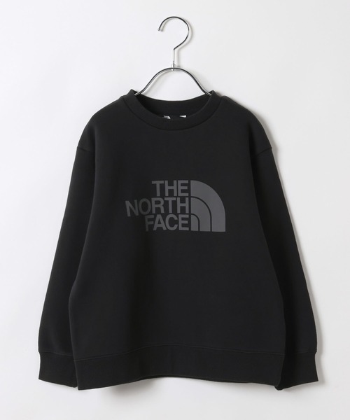 THE NORTH FACE(ザノースフェイス)の「【THE NORTH FACE(ザ・ノース・フェイス)】スウェットクルー(KIDS)(スウェット・キッズ・パープル/ブラック/グレー・160cm/130cm/140cm/150cm)」の1枚目の写真