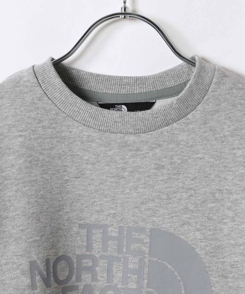 THE NORTH FACE(ザノースフェイス)の「【THE NORTH FACE(ザ・ノース・フェイス)】スウェットクルー(KIDS)(スウェット・キッズ・パープル/ブラック/グレー・160cm/130cm/140cm/150cm)」の7枚目の写真