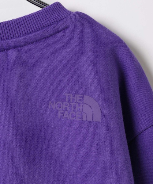 THE NORTH FACE(ザノースフェイス)の「【THE NORTH FACE(ザ・ノース・フェイス)】スウェットクルー(KIDS)(スウェット・キッズ・パープル/ブラック/グレー・160cm/130cm/140cm/150cm)」の21枚目の写真