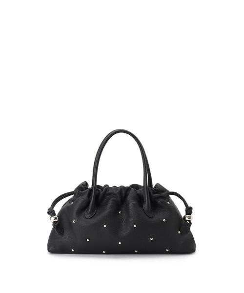 TOFF&LOADSTONE(トフアンドロードストーン)の「Chou chou Studs(シュシュ スタッズ)S(ハンドバッグ・レディース・ブラック/ホワイト系・00)」の1枚目の写真