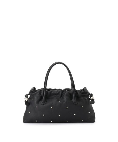 TOFF&LOADSTONE(トフアンドロードストーン)の「Chou chou Studs(シュシュ スタッズ)S(ハンドバッグ・レディース・ブラック/ホワイト系・00)」の17枚目の写真