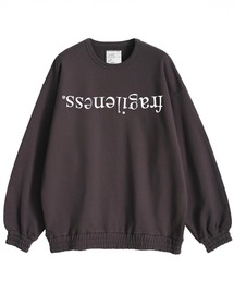 SHAREEF（シャリーフ）の「"fragileness" BIG SWEAT（スウェット）」