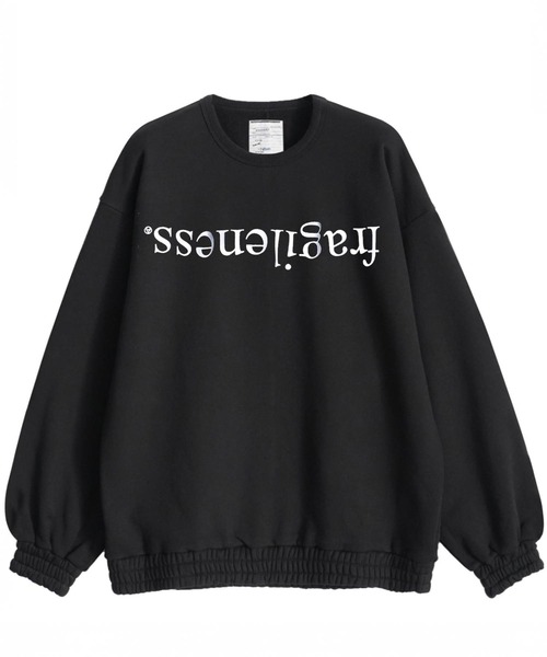 セール】'fragileness' BIG SWEAT（スウェット）｜SHAREEF（シャリーフ