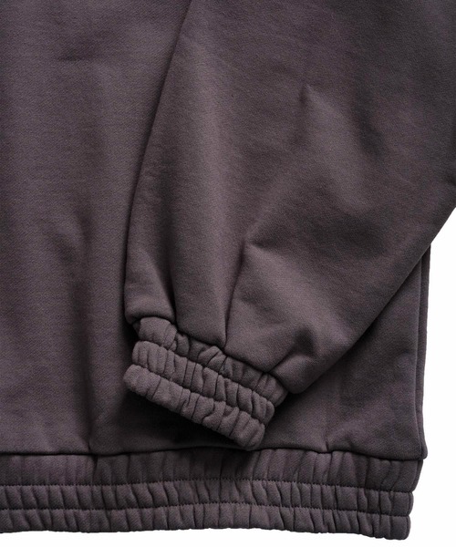 SHAREEF（シャリーフ）の「"fragileness" BIG SWEAT（スウェット・メンズ・グレー/ブラック/ブラウン・1/2）」の7枚目の写真