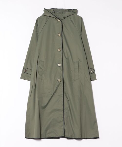 セール】レインコート 撥水 防水 フード付き トレンチコート（レイン