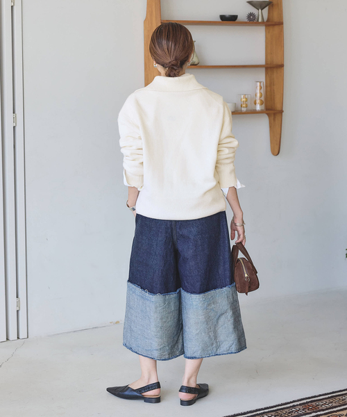 JOURNAL STANDARD(ジャーナルスタンダード)の「《追加2》MUSICオープンカラーカーディガン(カーディガン/ボレロ・レディース・チャコールグレー/ブラック/ホワイト/レッド/ブルー・FREE)」の15枚目の写真