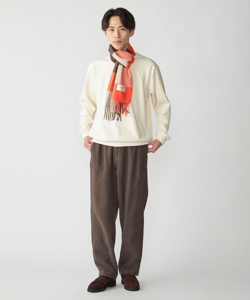 SHIPS(シップス)の「SHIPS: 〈手洗い可能〉ライト トリコット コーデュロイ クルーネック(スウェット・メンズ・ネイビー/グレー/ナチュラル・SMALL/MEDIUM/LARGE/X-LARGE)」の18枚目の写真