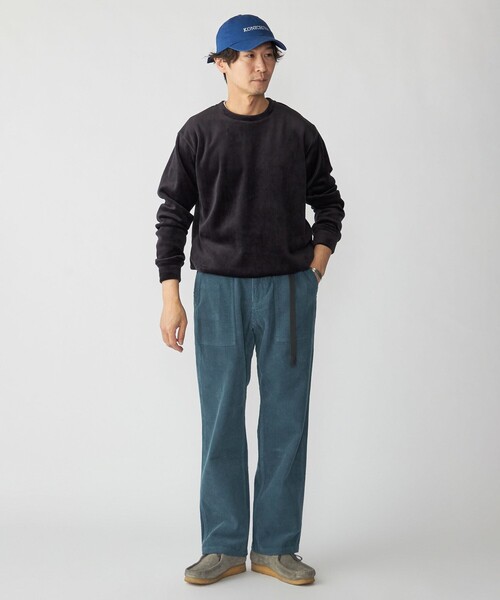 SHIPS(シップス)の「SHIPS: 〈手洗い可能〉ライト トリコット コーデュロイ クルーネック(スウェット・メンズ・ネイビー/グレー/ナチュラル・SMALL/MEDIUM/LARGE/X-LARGE)」の21枚目の写真