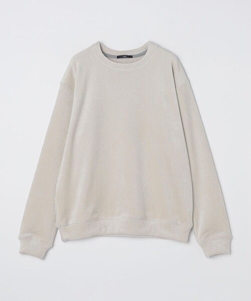 SHIPS(シップス)の「SHIPS: 〈手洗い可能〉ライト トリコット コーデュロイ クルーネック(スウェット・メンズ・ネイビー/グレー/ナチュラル・SMALL/MEDIUM/LARGE/X-LARGE)」の14枚目の写真