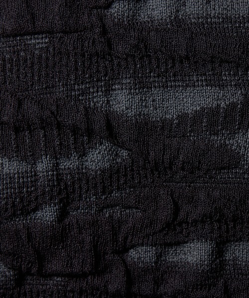 カモフラブリスタージャカードクルーネックニット（ニット/セーター