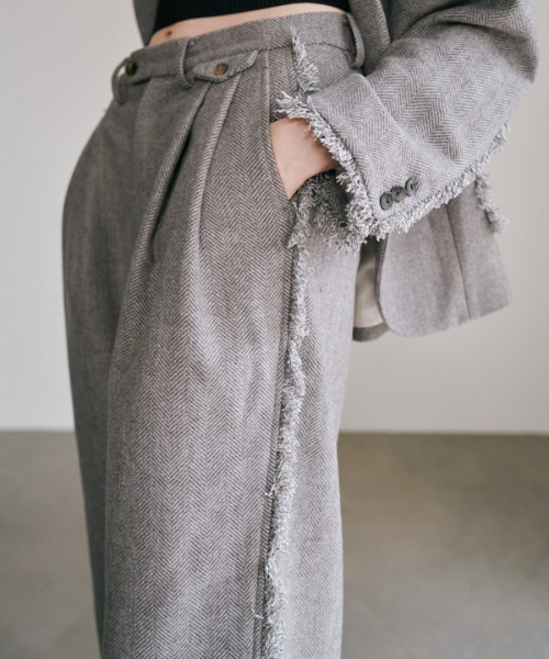 Vila tweed pants ヴィラツイードパンツ（その他パンツ）｜Muel Chic