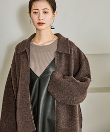 LAKOLE | 襟付きZIPニットブルゾン / 588624(ブルゾン)