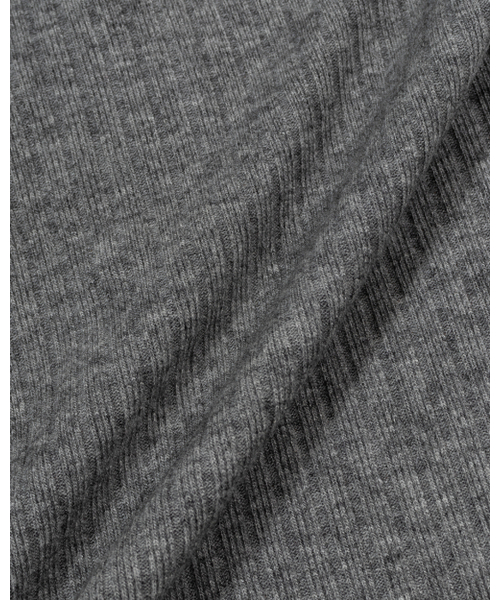 MOAA（モア）の「Henley Rib Knit Top (GRAY)（ニット/セーター・レディース・その他・SMALL/MEDIUM）」の5枚目の写真