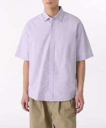 MUSINSA STANDARD（ムシンサスタンダード）の「Oversized Oxford Short Sleeve Shirt [Violet]（シャツ/ブラウス・メンズ）」