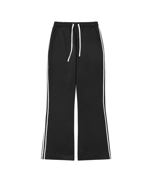 VANONE ATELIER(バノンアトリエ)の「P3208 レーストラックパンツ_ブラック(スウェットパンツ・レディース・ブラック・SMALL/MEDIUM)」の2枚目の写真