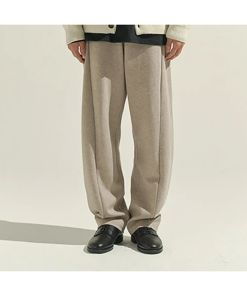 XERO（ゼロ）の「Curved Sweat Pants [3 Colors]（スウェットパンツ・レディース・ブラック/グレー/ライトブラウン・LARGE/MEDIUM）」の3枚目の写真
