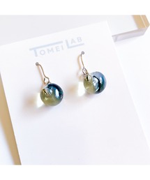 【TOMEI LAB】グラデーション クリア ピアス(MA)