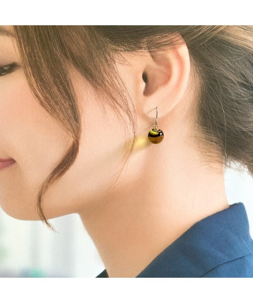 tone(トーン)の「【TOMEI LAB】グラデーション クリア ピアス(MA)(ピアス(両耳用)・レディース・ブラウン系その他/ピンク系その他/グリーン系その他・FREE)」の14枚目の写真