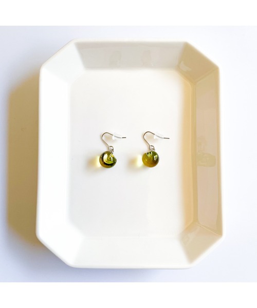 tone(トーン)の「【TOMEI LAB】グラデーション クリア ピアス(MA)(ピアス(両耳用)・レディース・ブラウン系その他/ピンク系その他/グリーン系その他・FREE)」の16枚目の写真