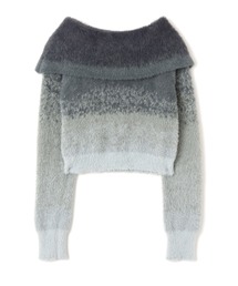 atmos pink | atmos pink Off Shoulder Knit Tops / アトモス ピンク オフ ショルダー ニット トップス(ニット/セーター)