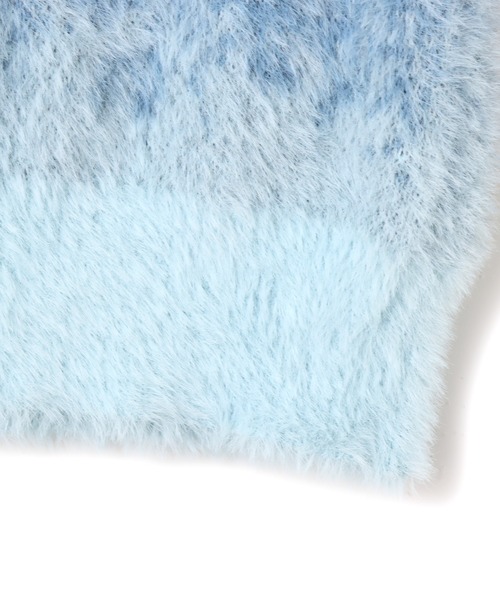 atmos pink(アトモスピンク)の「atmos pink Off Shoulder Knit Tops / アトモス ピンク オフ ショルダー ニット トップス(ニット/セーター・レディース・グレー/ブルー/ピンク・FREE)」の17枚目の写真