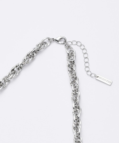 COLONY 2139（コロニートゥーワンスリーナイン）の「ツイストチェーンネックレス（ネックレス・メンズ・シルバー・FREE）」の5枚目の写真