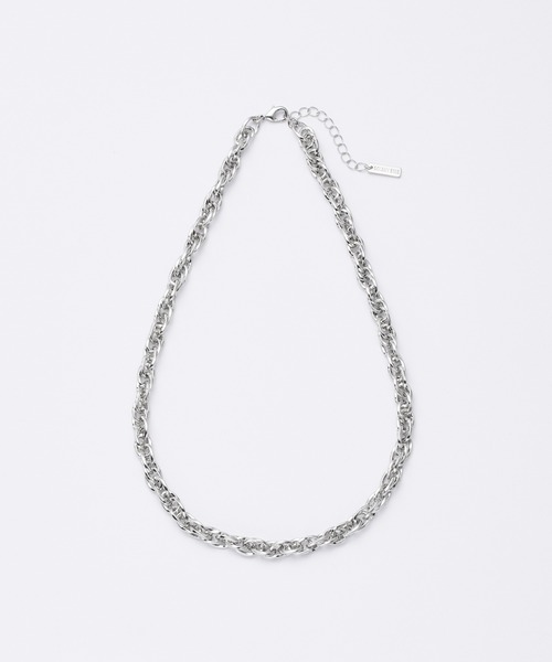 COLONY 2139（コロニートゥーワンスリーナイン）の「ツイストチェーンネックレス（ネックレス・メンズ・シルバー・FREE）」の3枚目の写真