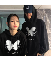 チェーンバタフライフードティー 男女共用 (4カラー)