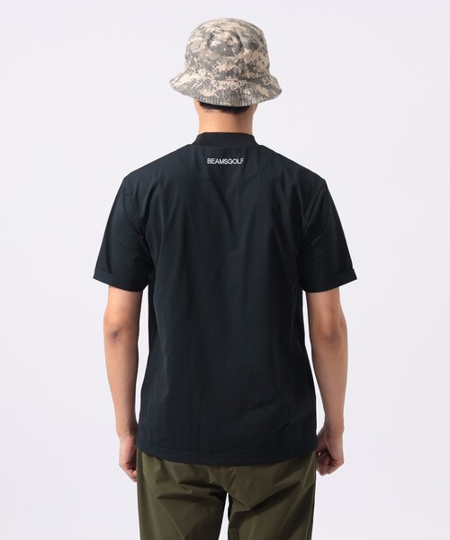 BEAMS GOLF(ビームスゴルフ)の「ORANGE LABEL / シルバースターロゴ モックネックシャツ(吸水速乾・UVカット)(Tシャツ/カットソー・メンズ・ホワイト/グレー/ブラック・XL/L/M/S)」の22枚目の写真