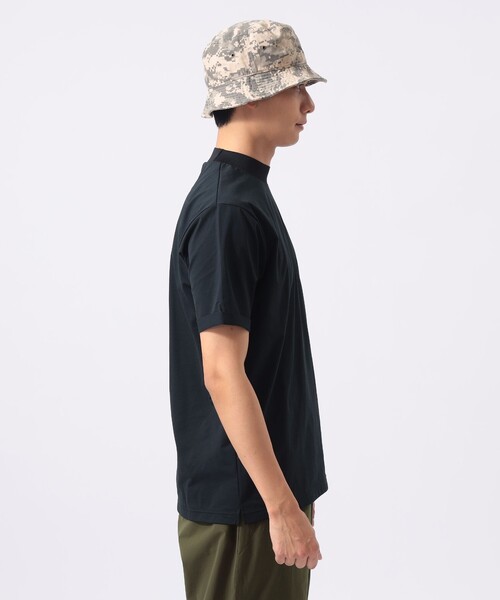 BEAMS GOLF(ビームスゴルフ)の「ORANGE LABEL / シルバースターロゴ モックネックシャツ(吸水速乾・UVカット)(Tシャツ/カットソー・メンズ・ホワイト/グレー/ブラック・XL/L/M/S)」の21枚目の写真