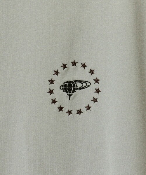 BEAMS GOLF(ビームスゴルフ)の「ORANGE LABEL / シルバースターロゴ モックネックシャツ(吸水速乾・UVカット)(Tシャツ/カットソー・メンズ・ホワイト/グレー/ブラック・XL/L/M/S)」の15枚目の写真