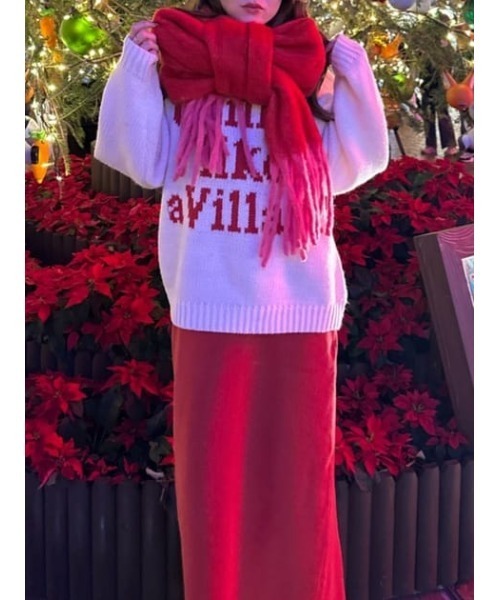 RODEO CROWNS WIDE BOWL（ロデオクラウンズワイドボウル）の「カラーボリュームマフラー（マフラー・レディース・ベージュ系その他/レッド系その他/パープル系その他・FREE）」の20枚目の写真