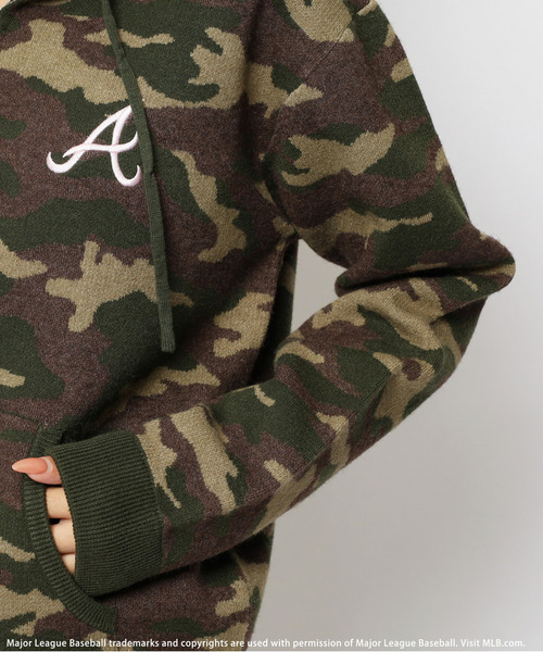 BACK TO THE FIELD（バック トゥー ザ フィールド）の「【MLB】刺しゅうロゴニットセットアップ（セットアップ・レディース・ブラック/グレー/カーキ系・FREE）」の21枚目の写真