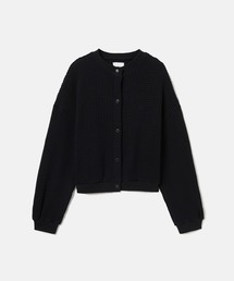SEAGREEN(シーグリーン) BIG WAFFLE CARDIGAN
